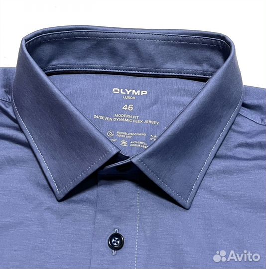 Рубашка olymp Jersey 24/Seven Modern fit Ворот 46