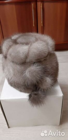 Норковая шапка женская