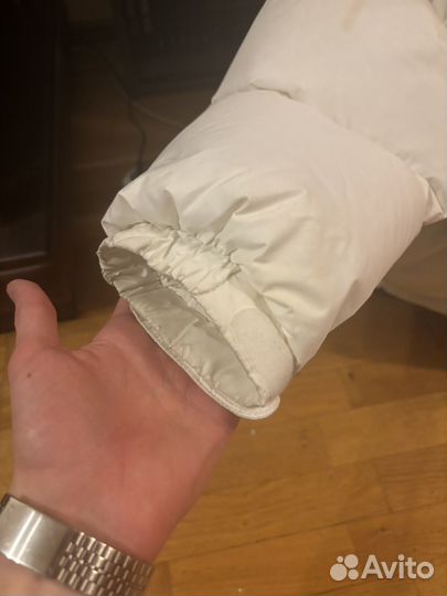 Adidas Super Puffy белый пуховик