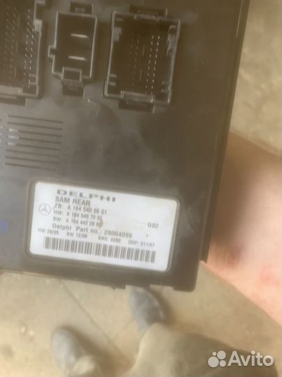 Mercedes 164 Сам Блок Задни