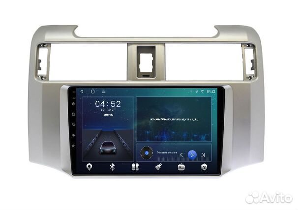 Android магнитола Toyota 4Runner Android 12 3+32Gb