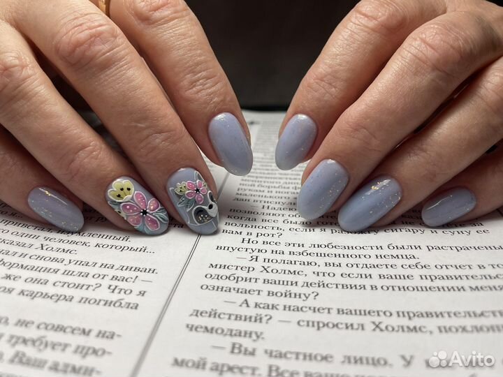 Маникюр, Наращивание ногтей, гель-лак