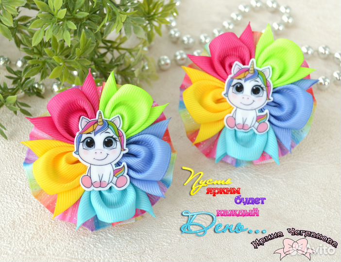 Бантики, резинки для волос