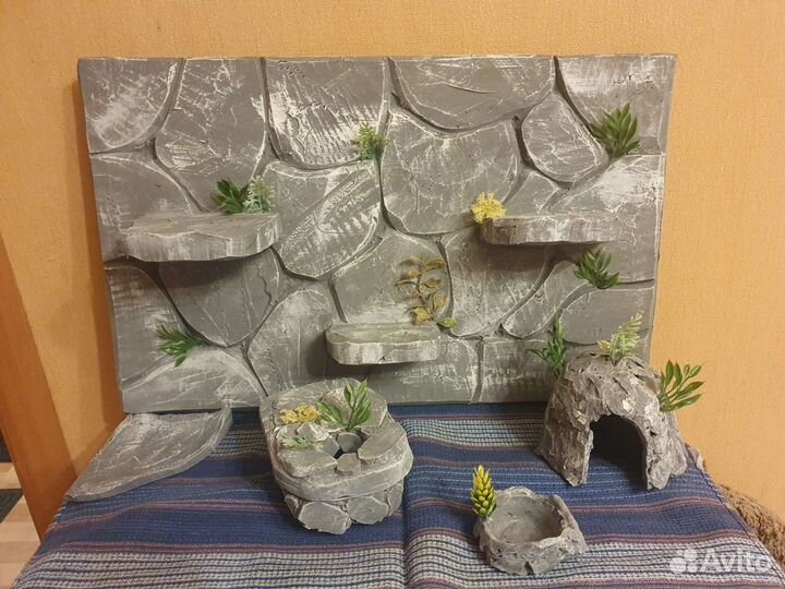 Оформление террариума 