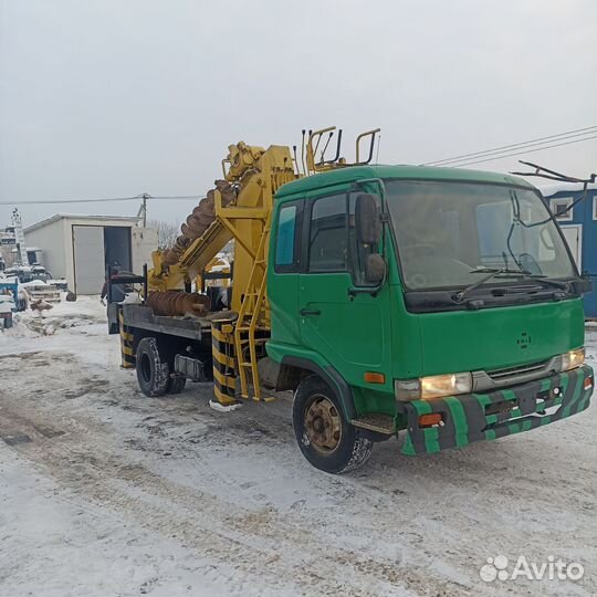 Установка столбов опор лэп