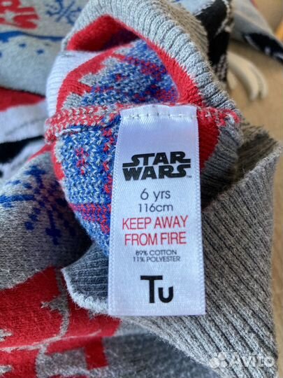 Новогодний свитер 116 Star Wars
