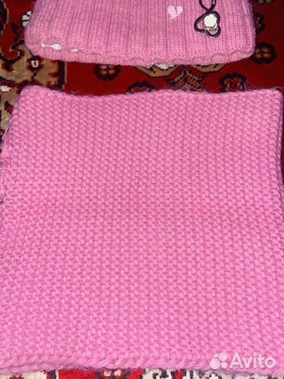 Комплект шапка, снуд