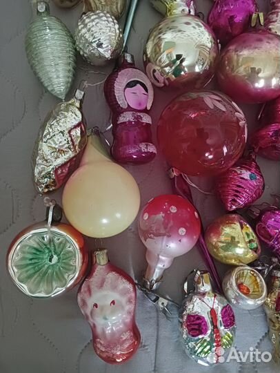Елочные игрушки СССР