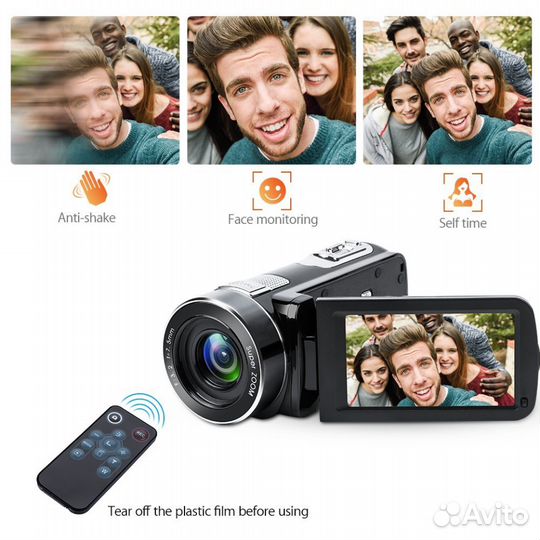 Новая 1080P Camcorder,Bekhic Infrared Night Vision