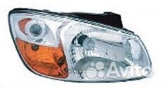 Фара мех/кор, Kia Cerato 06-08 Правая (kacet07