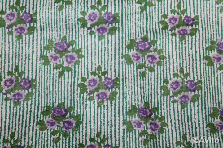 Ткань ситец хлопок СССР винтаж