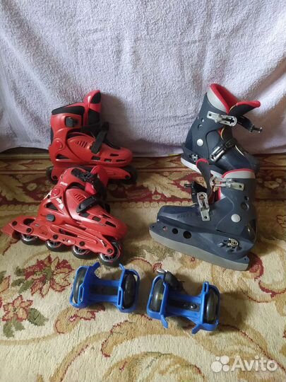 Коньки Ролики р.30-33