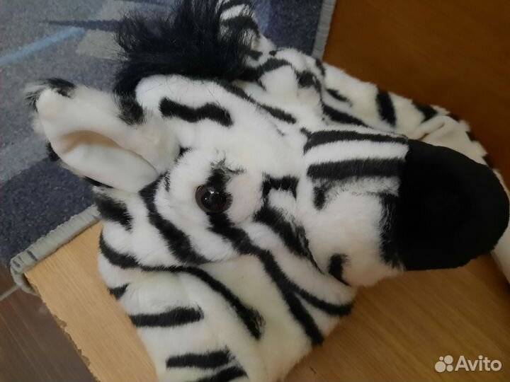 Шапка зебра