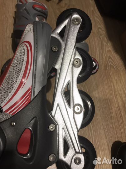 Новые Ролики рздвижные, 40-41, + защита