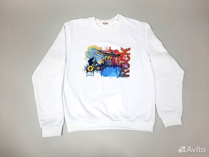 Печать на футболках, худи, толстовках, ткани