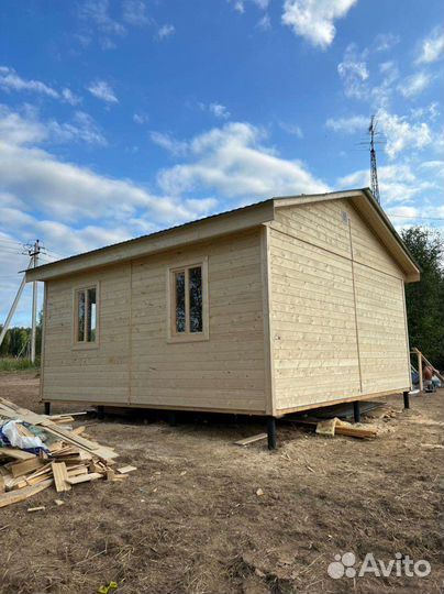 Каркасный дом 6х6