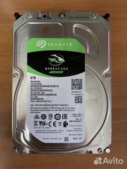 Внутренний жесткий диск HDD 3,5