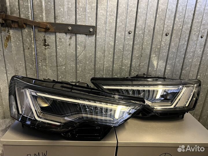 Комплект фар Audi A6 C8 matrix в сборе