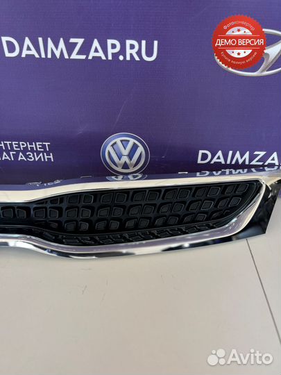 Решетка радиатора верхняя Kia Rio 4 X-Line (17-20)