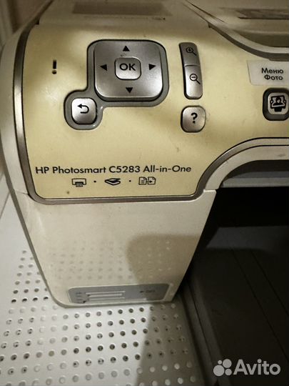Принтер hp photosmart c5283 All-in-one