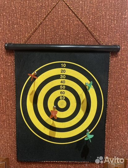 Дартс магнитный двусторонний
