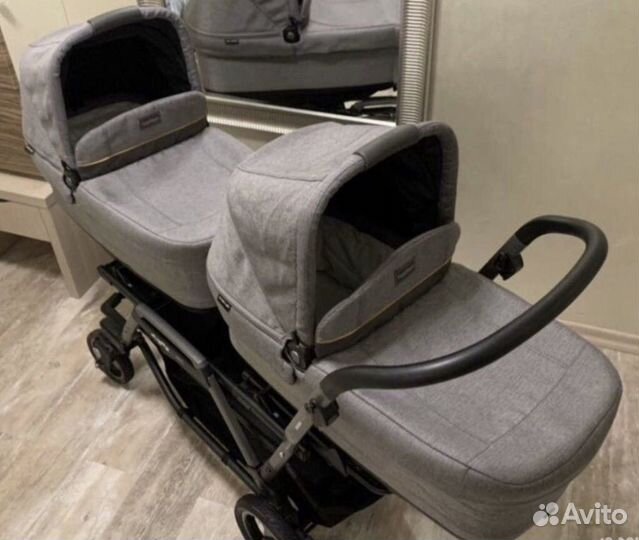 Коляска для двойни/ погодок Peg Perego duette