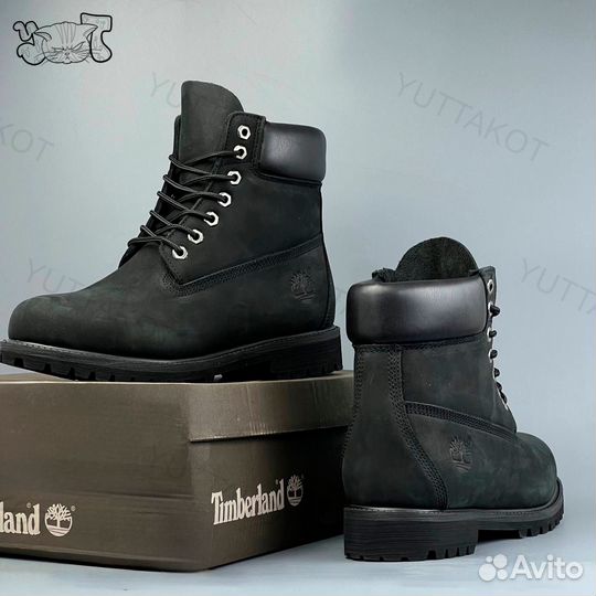 Ботинки Timberland 6 Inch Black Boots