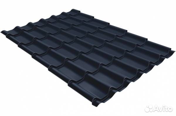 Металлочерепица Гранд Лайн Modern, 0,45 PE Zn 100