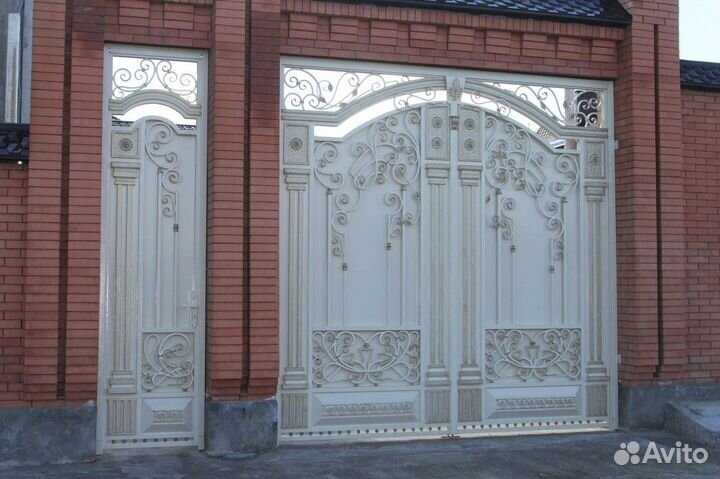 Кованные ворота