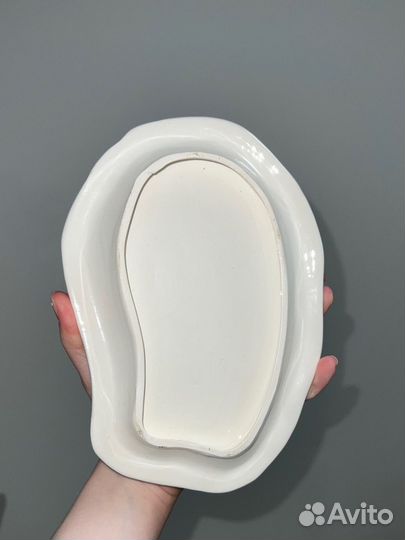 Тарелка керамика ручной работы