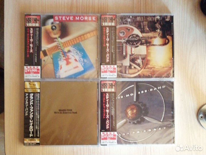 CD Iron Maiden, Metallica, U2, Yes и др