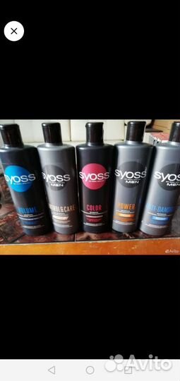 Шампуни Syoss 450мл в ассортименте