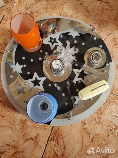 Люстра с пультом светодиодная