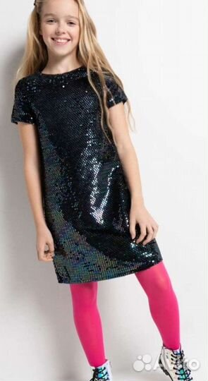 Платье для девочки Акула 128-140