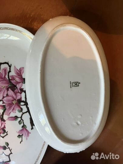 Набор овальных боюд 3 шт гдр Henneberg