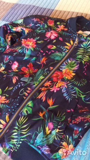 Куртка бомбер для девочки 134