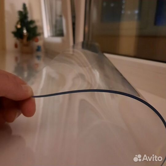 Прозрачное гибкое покрытие на стол e-8516