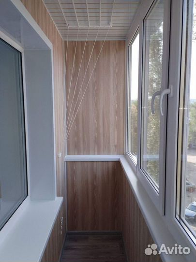 Отделка балконов и лоджий