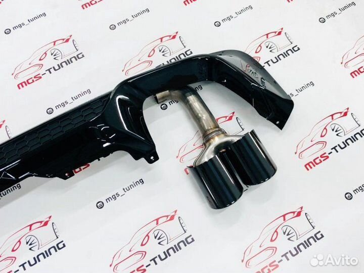 Диффузор с насадками X3M F97 BMW X3 Series G01