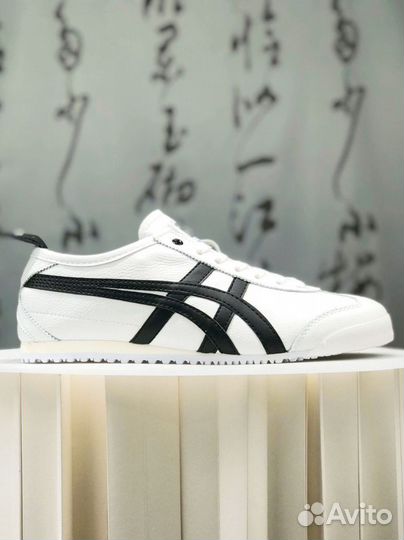 Мужские Asics Onitsuka mexico 66 white&black