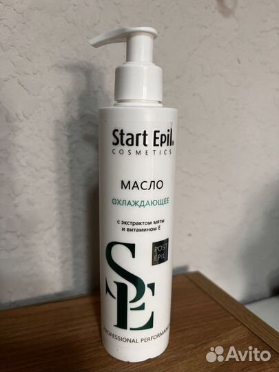 Лосьон, тальк и масло для депиляции