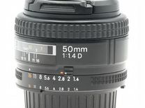 Объектив Nikon 50mm f/1.4D AF Nikkor (S/N 6346546)