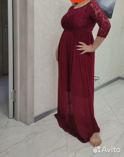 Вечернее платье в пол