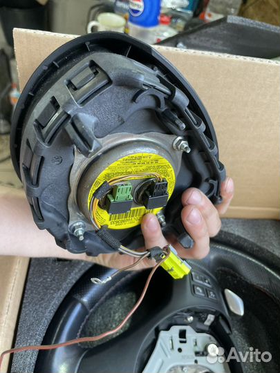 М руль с лепестками bmw e90 e87 e92 e91 e84 e81