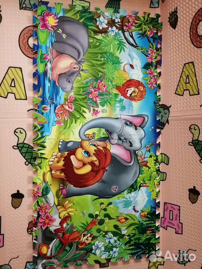 Развивающий коврик пазл