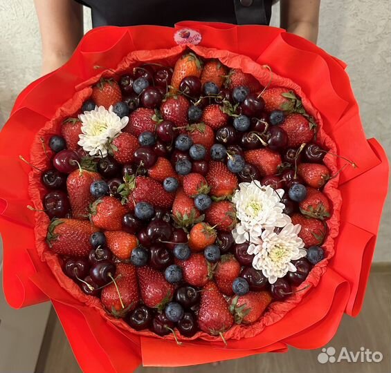 Букеты из ягод. Сьедобные букеты