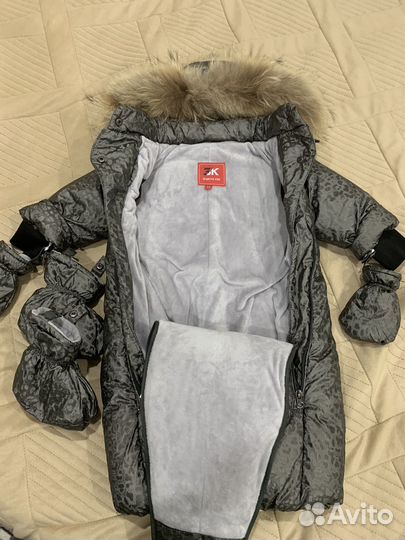 Зимний комбинезон-конверт 74