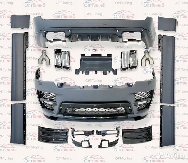 Обвес в стиле SVO на Range Rover 2017+