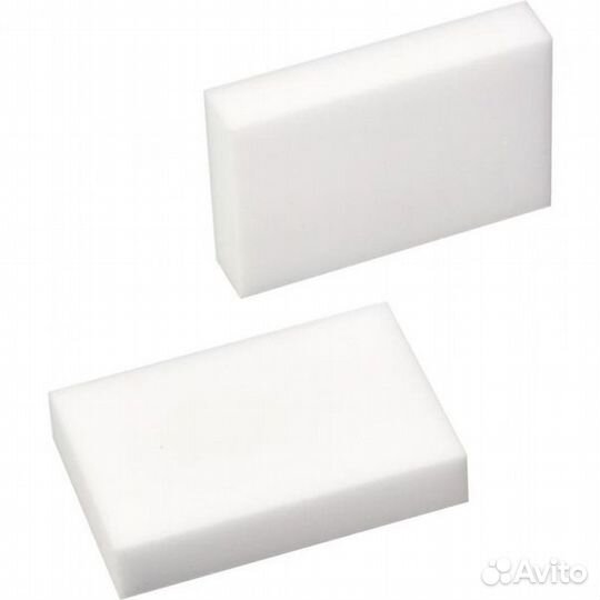 Меламиновая губка-ластик две шт в комплекте