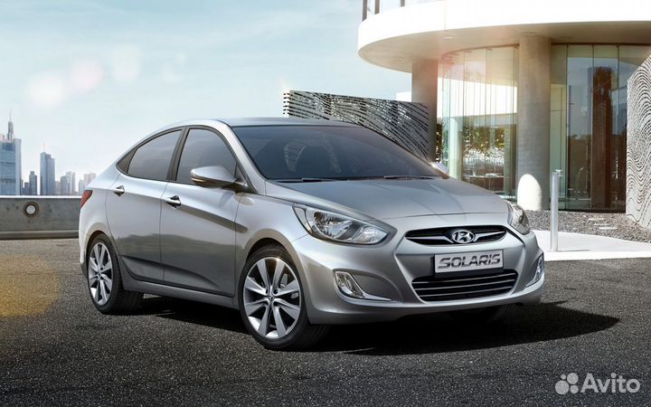 Фара противотуманная правая Hyundai Solaris 10-14